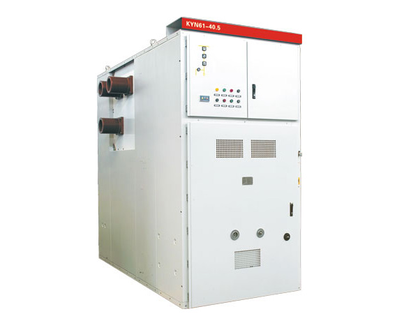 KYN61-40.5□ 型鎧裝移開式交流金屬封閉開關設備 (以下簡稱“開關設備”) 其主要特點是柜內配用 ZN85-40.5 型全絕緣真空斷路器及彈簧操動機構，…